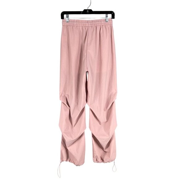 Bakyarder NWT Womens M Parachute Y2K Pants Baggy Pink Joggers Gorpcore Hip Hop - Picture 2 of 16